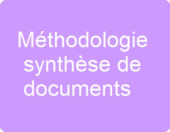 Méthodologie de synthèse de documents