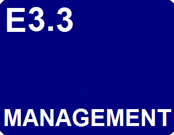 E3.3 : Management