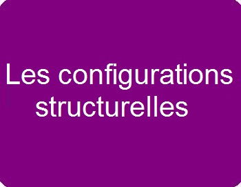 Les configurations structurelles