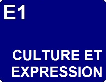 E1 : Culture et expression